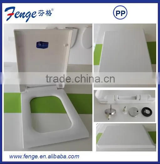 Lavatory non-electric mechanical portable square toilet bowl bidet