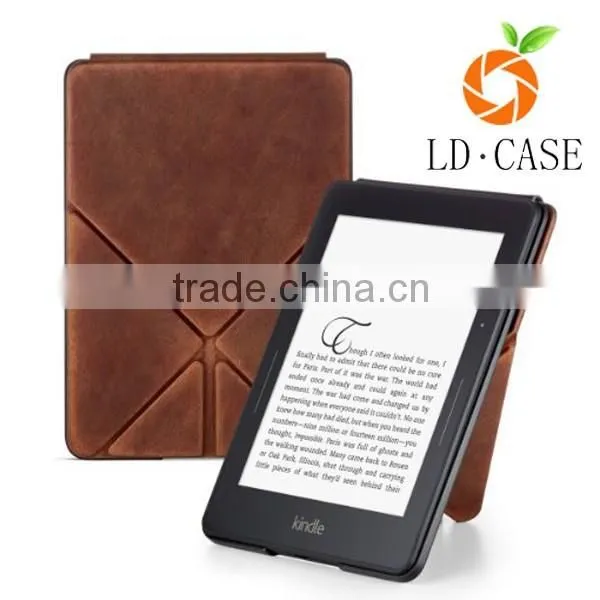 Ebook New Smart Slim Leather Cover Case for Amazon Kindle Paperwhite
