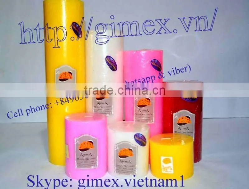 Scented candles