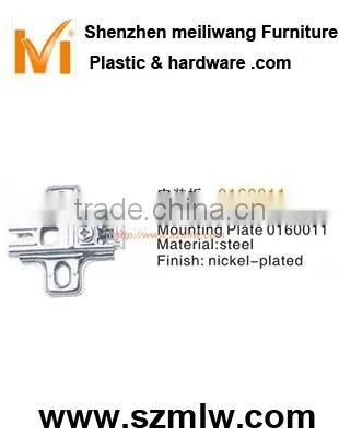 165 degree half overlay concealed hinge
