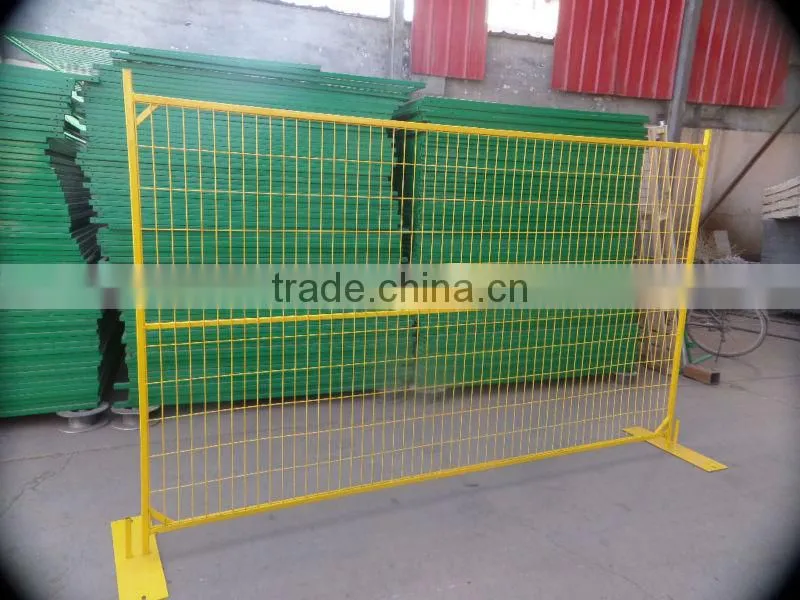 continuous fence panels 6x10ft/ removable fence panel professional factory