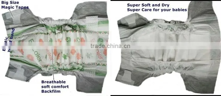 Brand Baby Diaper Material Super Absorption High Quality Baby Diapers for US EUROPE