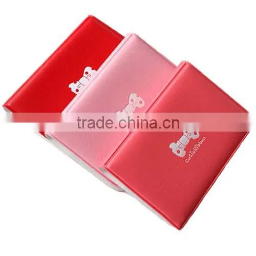 Hot !! Promotional Cheap Fashion Butterfly Bone Cards Holder/Bags with 12 cards Pocket for Gift (BLWS1026)