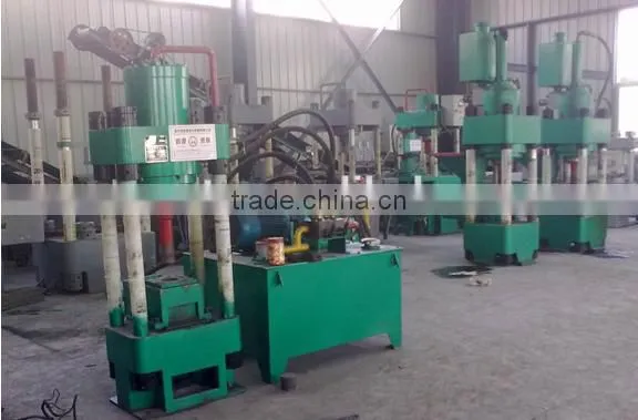 Hydraulic Metal scrap briquette machine scrap metal recycling briquette press machine