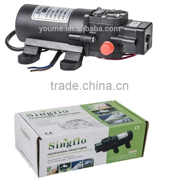 Singflo 12volt dc small diaphragm agricultural water pump