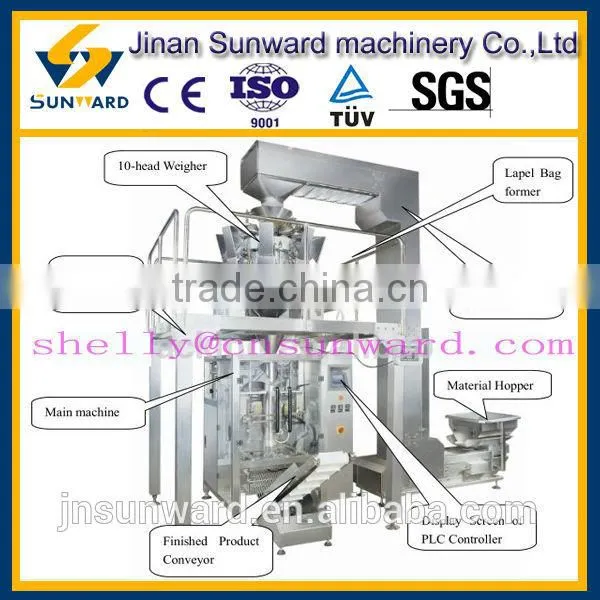 Excellent quality snack food packaging machine