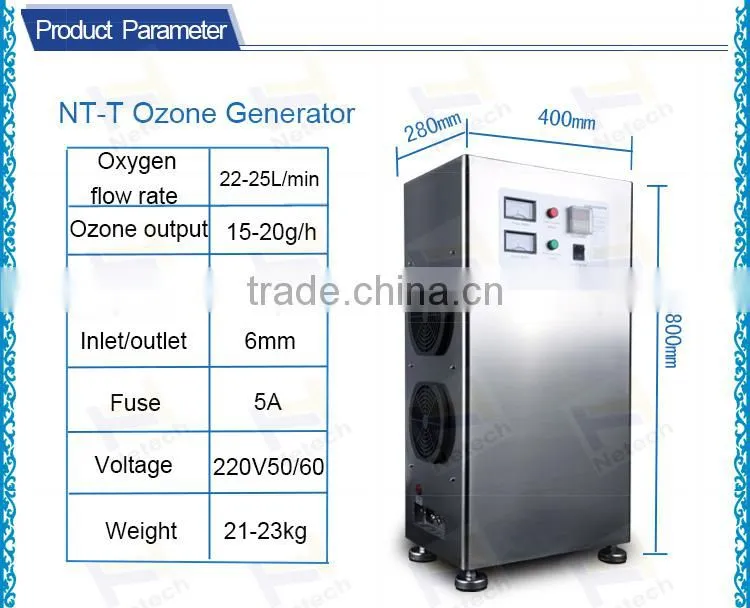 Multi-function waste water ozone generator kits for water / air