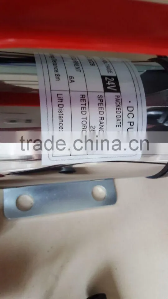 12V 24V 1" oil pump DC pump high speed running high head