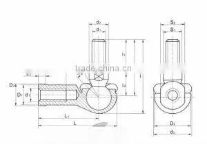 SQ..RS Series Ball joint rod ends