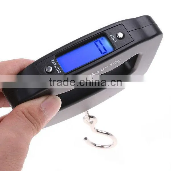 50kgx10g Mini Luggage Fishing Weighing Digital Scale