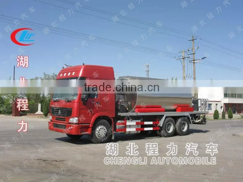 New product asphalt distributor truck,asphalt spray truck,road maintenance truck 15cbm