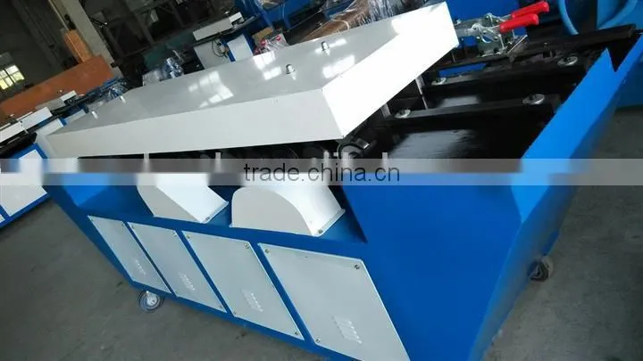 TDF-12 flange roll forming machine,duct production equipment,flange facing and rolling machine