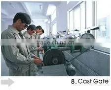 anchor plate with wing nut for tie rod of building