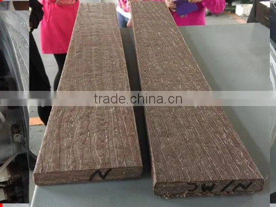 wooden pattern plastic products surface embosser