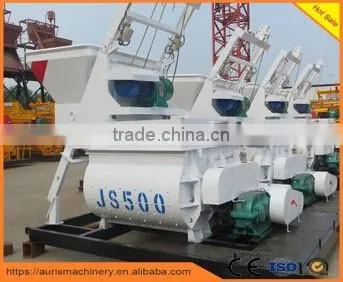 factory price js500 twin screw mixer