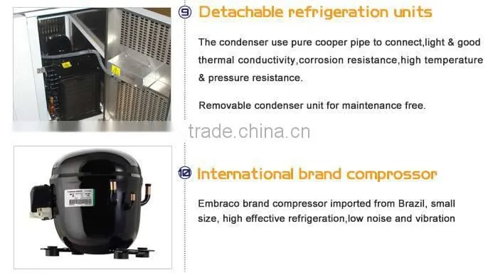 Stainless Steel Commercial Refrigerated Drawer Workbench