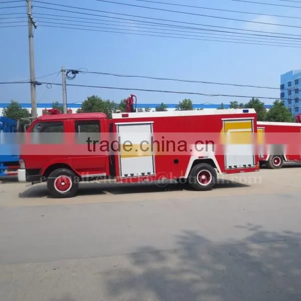 124hp DONGFENG 4*2 Fire Fighting Truck 4 ton