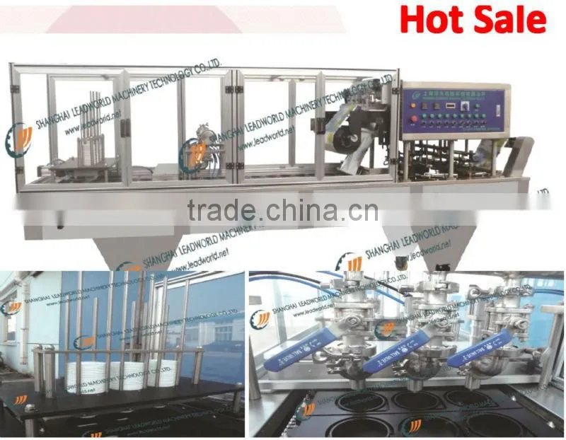 China Origin Stainless steel liquid cup filler machine