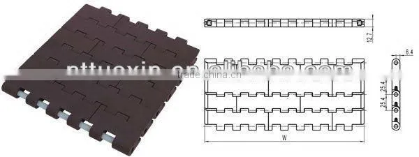 Flat Top 1400,modular belts