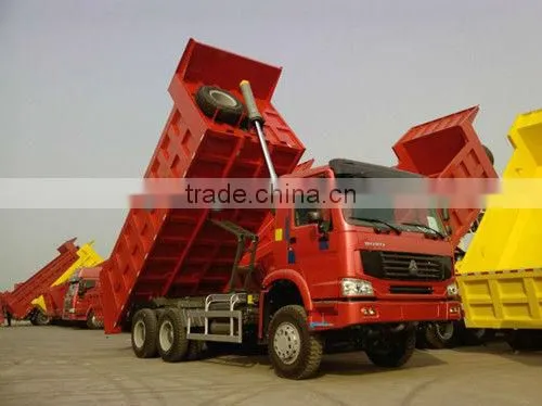 China Price HOWO 6X4 336hp tipper truck for sale
