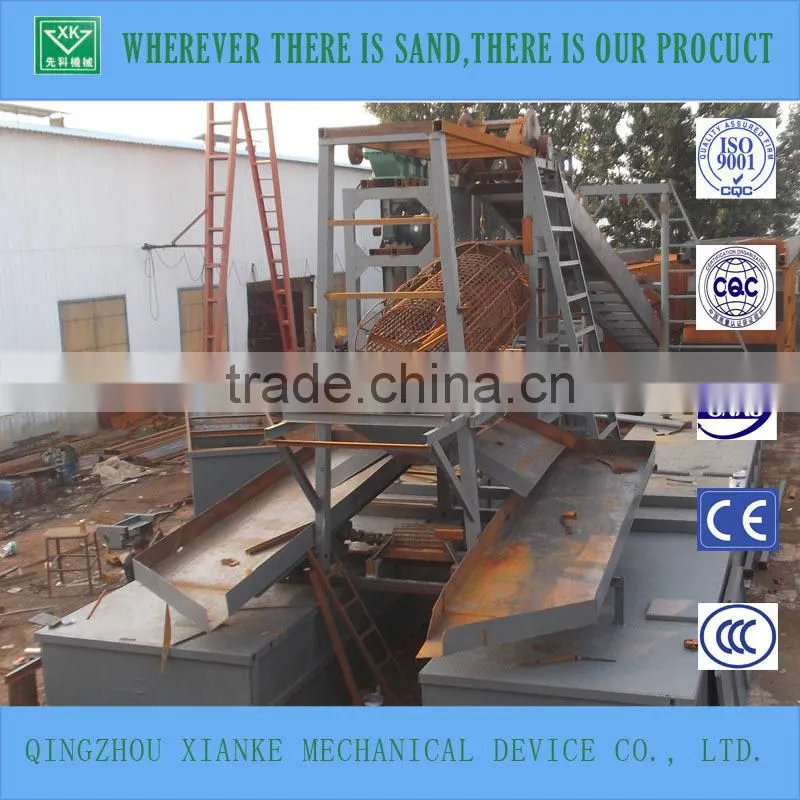 China gold mining dredger manufacturer