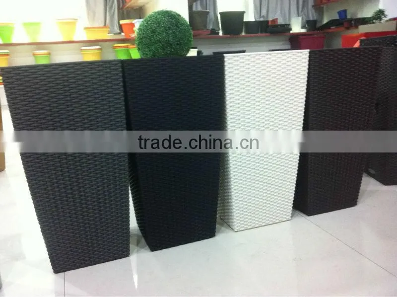 large flower vase,square plastic flowerpots
