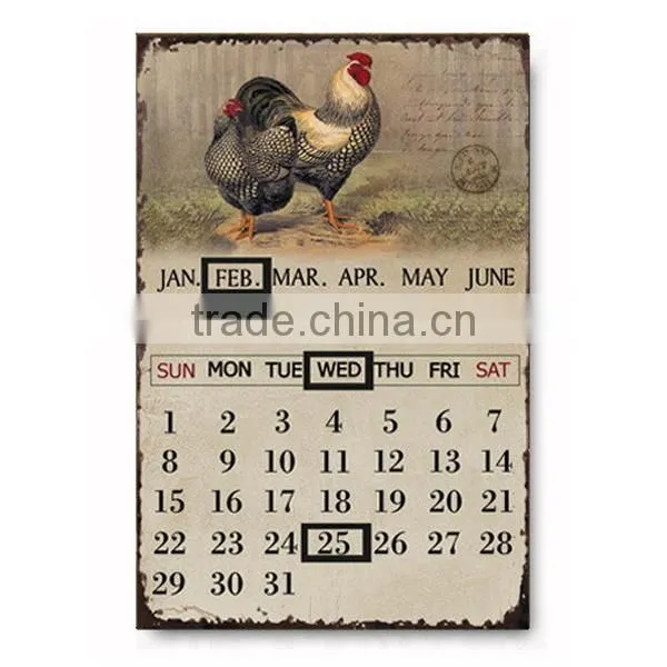 Bird Metal Decorative Wall Plaque Square Decorative Plaque