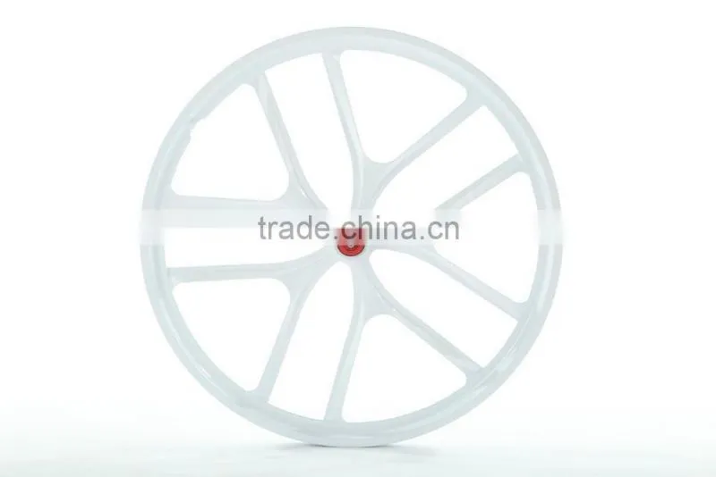 22inch lightest strongest magnesium alloy bike wheel /fixed gear type hub bike wheel