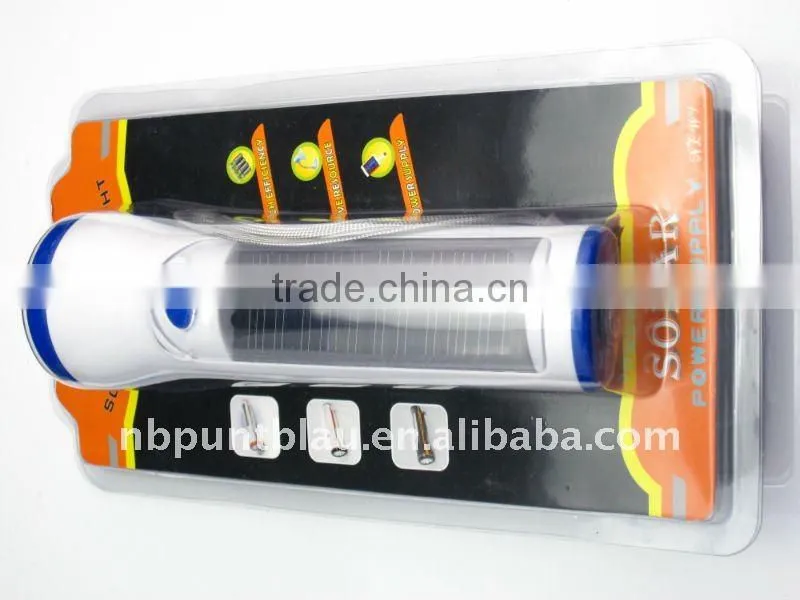 solar torch for mobile phone charger