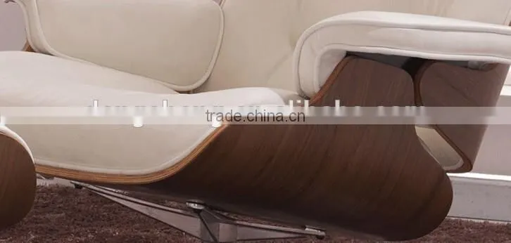 2016 Italy modern rosewood emes lounge chair with footrest