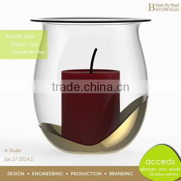 Decorative Party Glass Candle Tea Light Holders