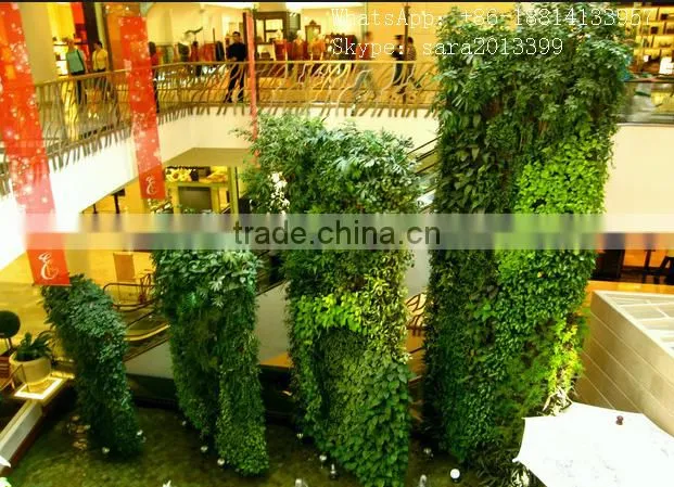 Home wall decoration ,green foliage wall, grass mat for wall