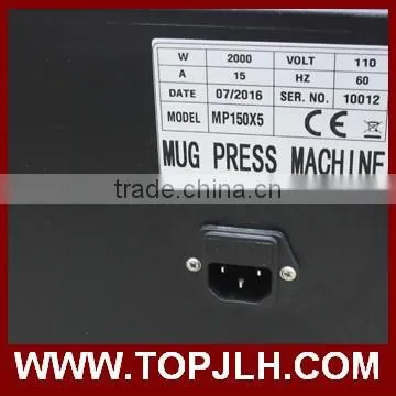 5 in 1 Digital Control Sublimation Ceramic Coffee Mug Printing Heat Press Machine