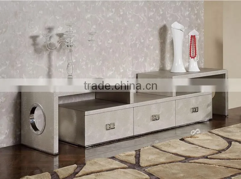 E121Morden Pictures Living Room Furniture Design with pu cabinets