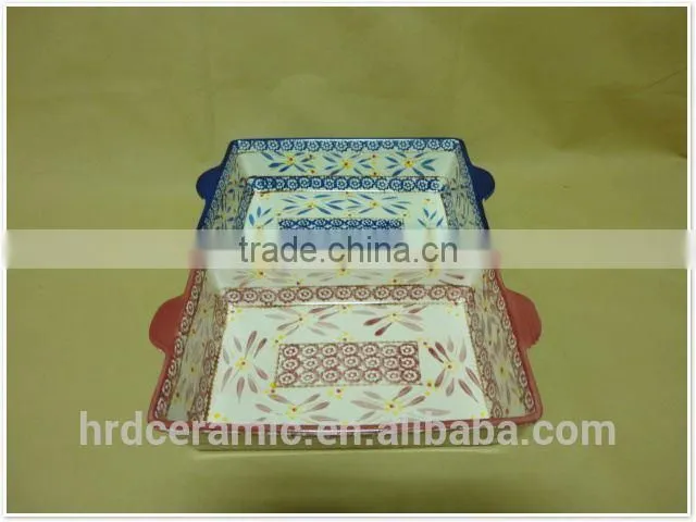 china hot sale useful cake porcelain bakeware