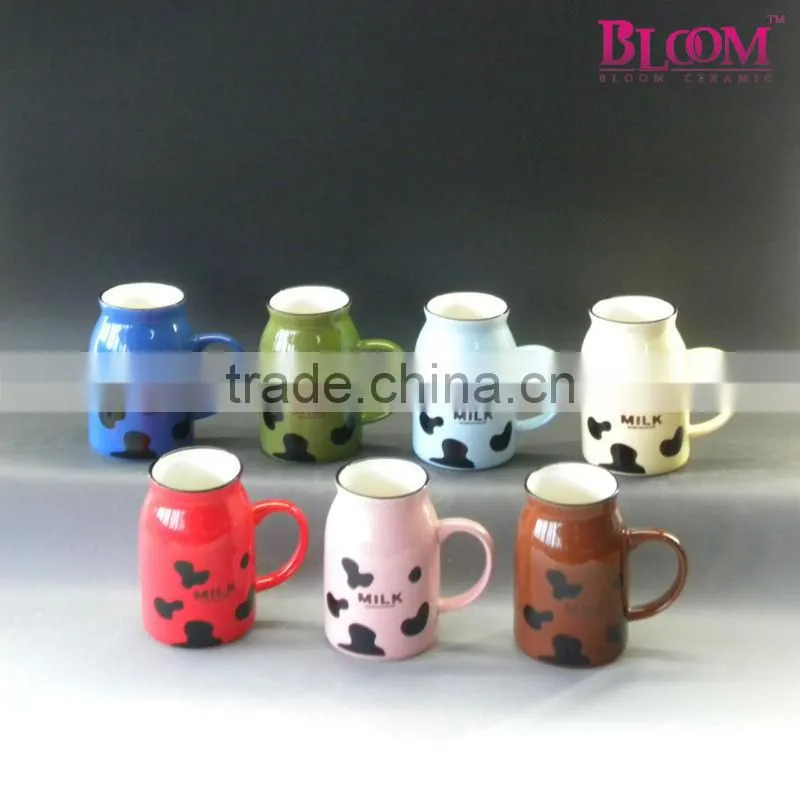 New design japanese ceramic cup with sakura hand painting