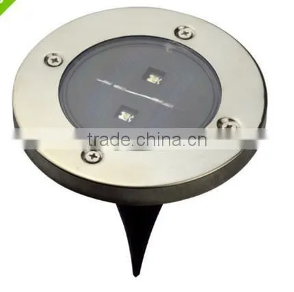 solar spot led path lawn light