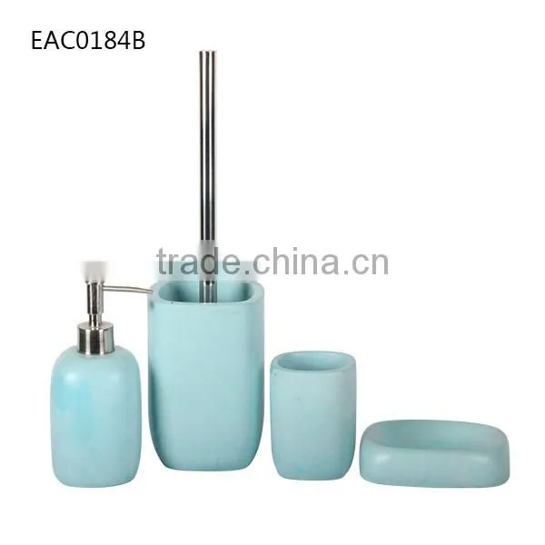 Wholes 8 pc Bathroom set fitting concrete bathroom accessory set