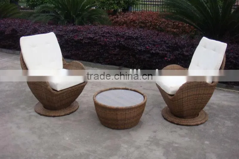 3pcs beautiful new design garden sofa rattan furniture sydney