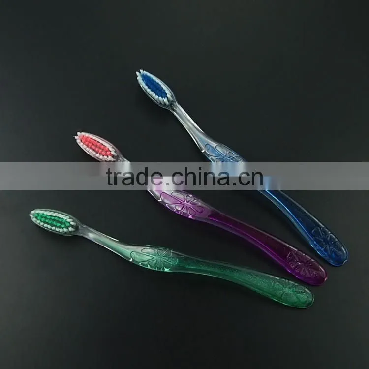 personal transparent products cute cartoon shape teethbrush