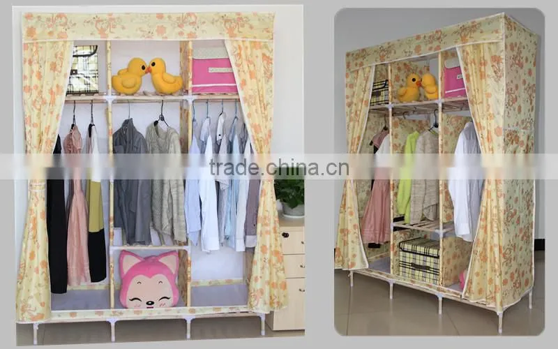 foldable wooden wardrobe
