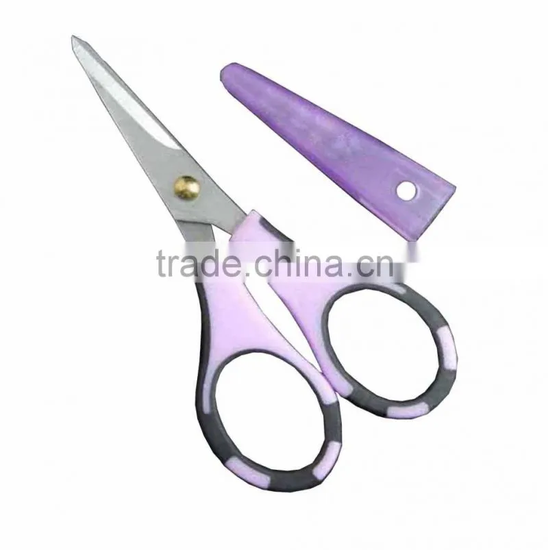 High Quality Red Handle Small Student Scissors