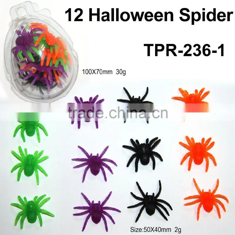 Novelty Stretchy Halloween Spider Toys for Kids