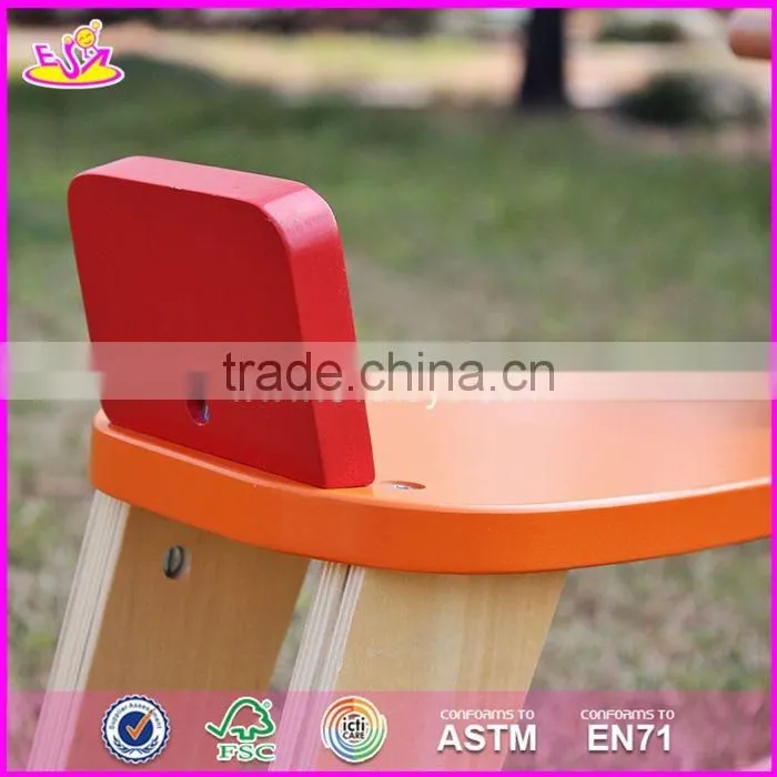2017 New design funny rocking horse toddlers wooden ride on toys W16D109-S