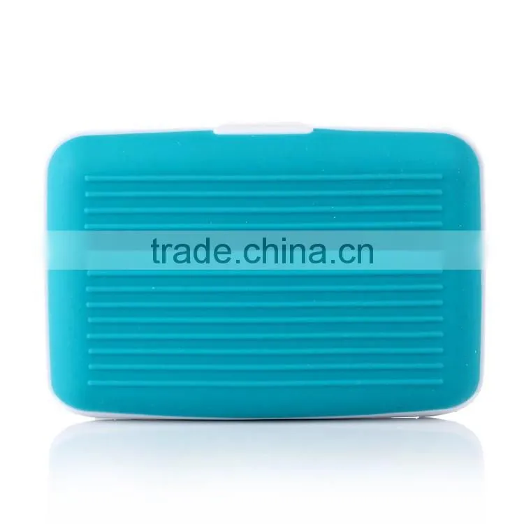 Silicone business credit card holder wallet Custom-Made MulticolorAK9001