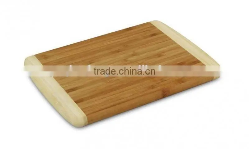 Deluxe Bamboo Cutting boards, 2-toned,