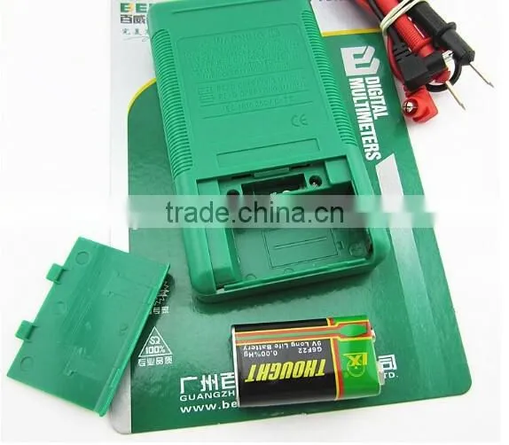 Best selling digital multimeter with large LCD display 052#