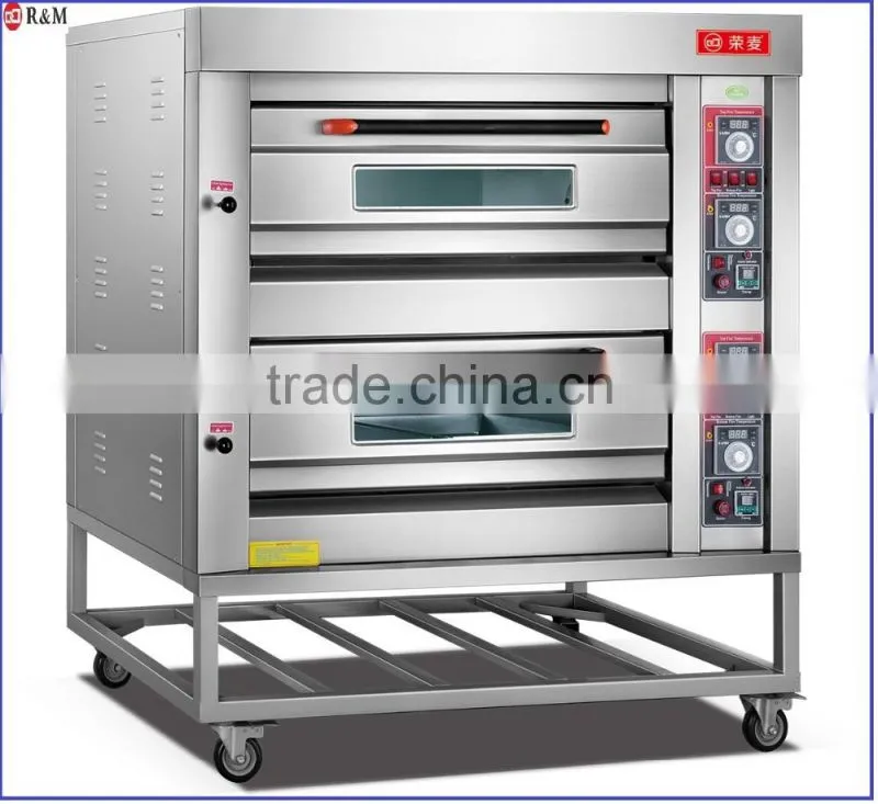 Commercial Fast Food Kitchen Equipment Bakery Machine Cake Baking Gas Oven