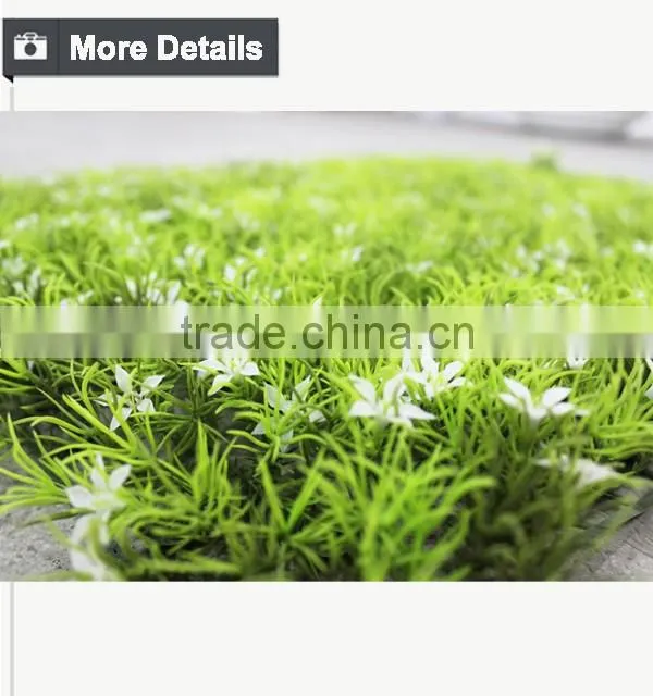 Factory direct sale artificial grass mat for house wedding decoration