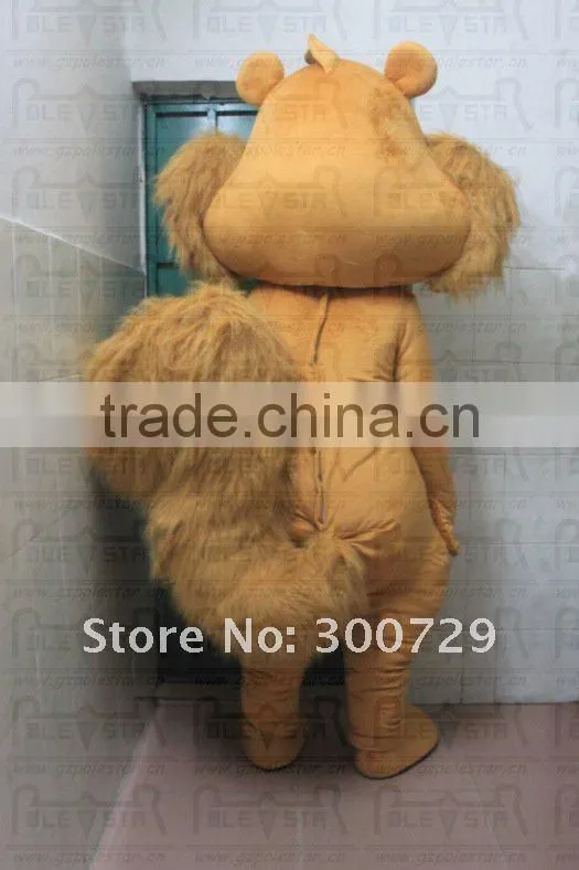 2012 squirrel mascot costume for party NO.2038